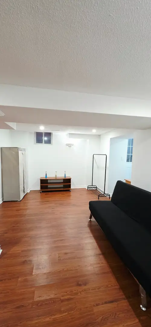Finished basement for rent is available immediately on semi-detached house with separate entrance lo...