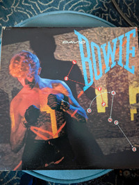 Vintage vinyl records - David Bowie - Let's Dance & Tonight