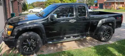2005 Chev Colorado Z71 2wd for sale. Comes with two sets of rims and tires. Aftermarket rims on the...
