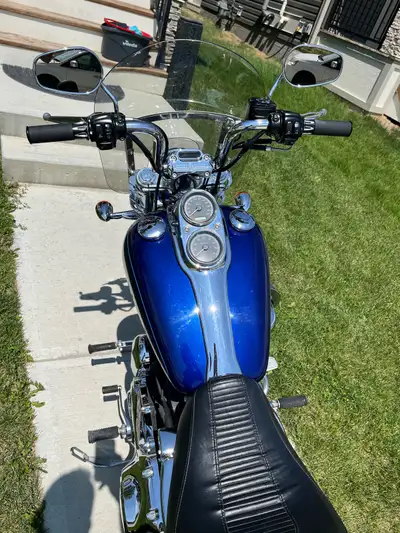 I am selling my used Harley Davidson motorcycle, a true classic with a sleek blue finish. This bike...