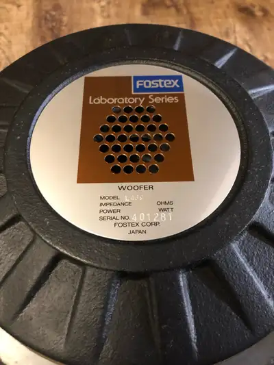 1x 15" FOSTEX L469 Woofer , View more