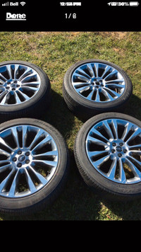 21” Lincoln MKX rims and tires 