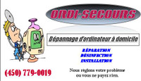 Ordi-Secours-Réparation d'ordinateur à domicile.