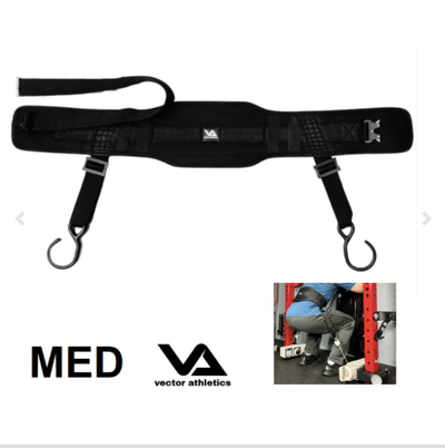 Split Squat Resistance Band Belt- Size Medium (31"-36") - NEW, View more
