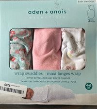 3 Brand new baby wrap swaddles 