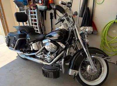 Beautiful 2009 Heritage in pristine condition Over $7000 worth of chrome and accessories Driven 3500...