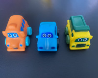3 little toy vehicles 