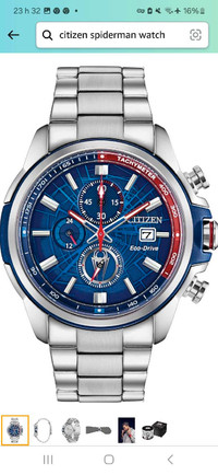 Citizen Eco-Drive Spider-Man Limited Edition Chronograph