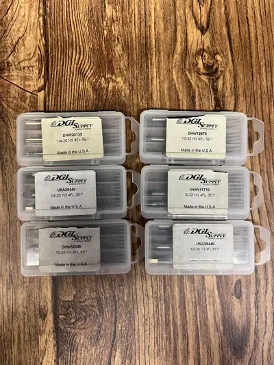 For sale are various Tap Sets by DGI Suppply. Each Set is $40. If you want more than one or all, mak...