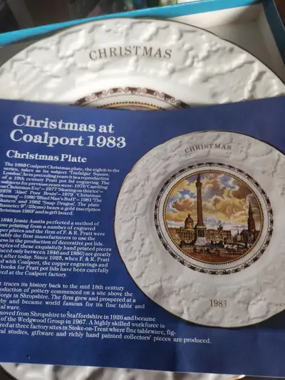 Vintage Coalport collector plates, View more