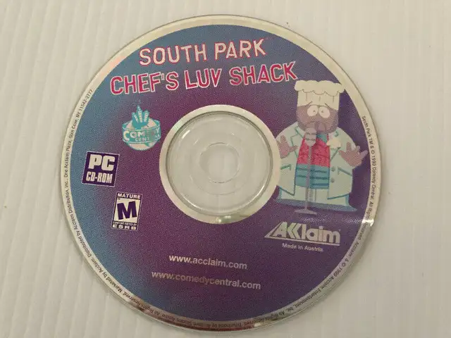 South Park Chef's Luv Shack PC CD-ROM Game in Software in Edmonton - Image 2