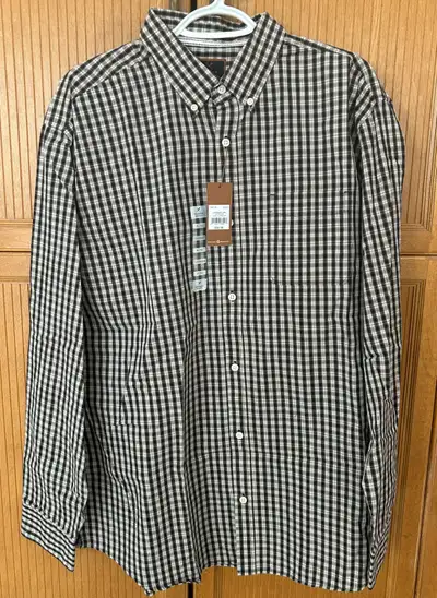 Denver Hayes Plaid Men's Classic Shirt: New. Tags on.  Size XL, View more