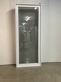 10151BP Fenêtre Battant PVC Blanc 1 sect 1 ouvr 29 1/4 x 70 1/2
