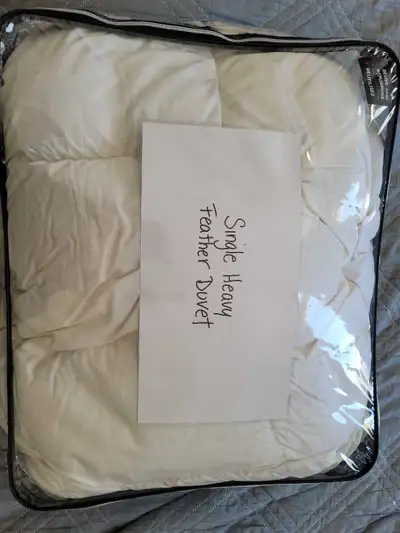 White single duvet, View more