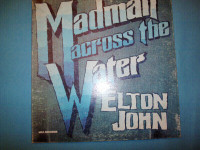 10 Elton John 33 1/3 R.P.M. Vinyl Record Albums