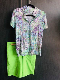 Emerald 78 - Golf/tennis size 14 Short & size M Golf shirt