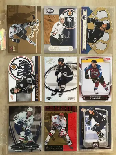 Lot de 14 cartes de hockey différentes - Ryan Smyth, View more