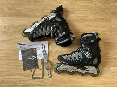 Rollerblade Evo Alu Inline Skates Blue/black Women size: E.U 40.5 US 9 Patins à roues alignées Rolle...