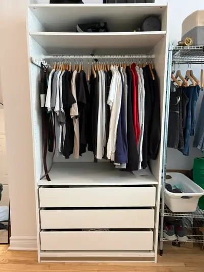 IKEA PAX Wardrobe - White | Must go before June 27th, View more