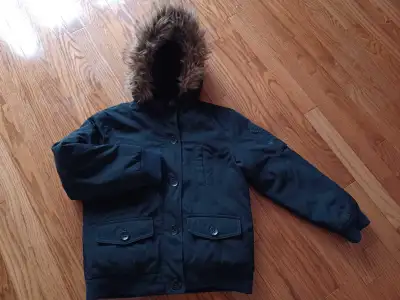 manteau hiver noir GAP kids: 12 ans ado XL, View more