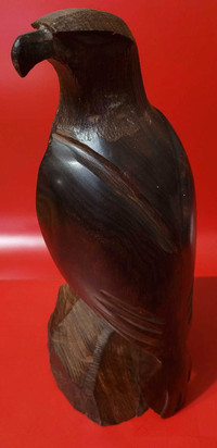 Eagle carving