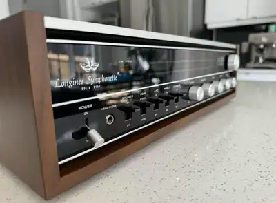Vintage Longines Symphonette Stereo + Turntabl – Mid Century Sty, View more