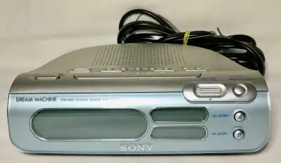 Sony Dream Machine Dual Alarm Clock Am / fm Radio, View more