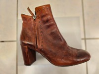 Geox Respira women's genuine leather  waterproof boots