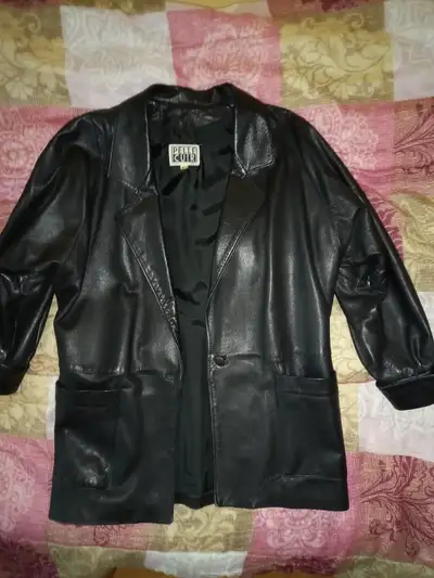 Womens leather jacket, View more