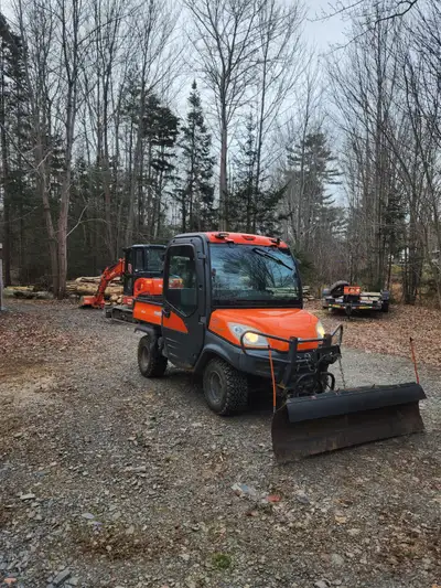 1550hrs. New wheels and tires. Heat/ac/radio in the cab. Dump box. Snow plow. Everything works as it...