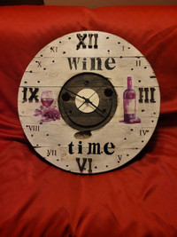 WINE Spool Clock 