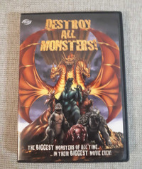 DVD Destroy all Monsters ! Godzilla 