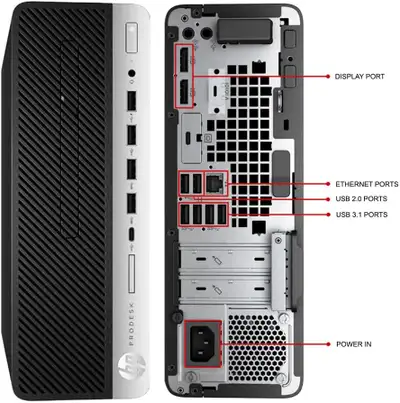HP ProDesk 600 G5 SFF i5-9500 512GB SSD 16GB RAM Win11 PRO, View more