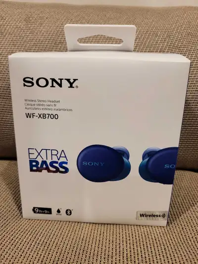Sony WF-XB700 Wireless Earbuds Extra Bass, View more