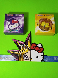 Lot 2024 Paper Crown Yugioh Hello Kitty and friends Happy Meal