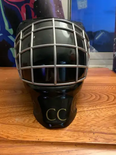  A ball but it’s a hockey helmet , View more