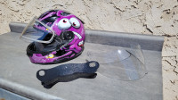Kids motorcycle helmet  - youth medium