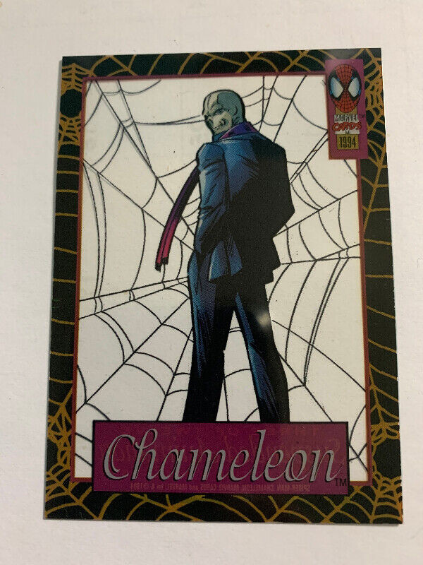 1994 Fleer Marvel Suspended Animation #3 Chameleon Chase Card NM dans Art et objets de collection  à Longueuil/Rive Sud - Image 2
