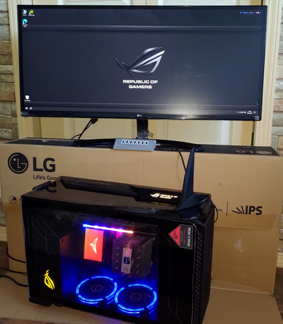 ASUS computer, LG monitor, and others., View more