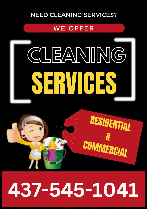 Need Cleaning Service? in Cleaners & Cleaning in Oakville / Halton Region - Image 2