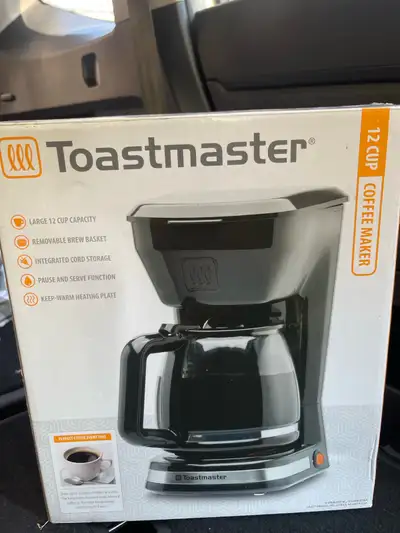 New Toastmaster 12-cup Coffee Maker, View more