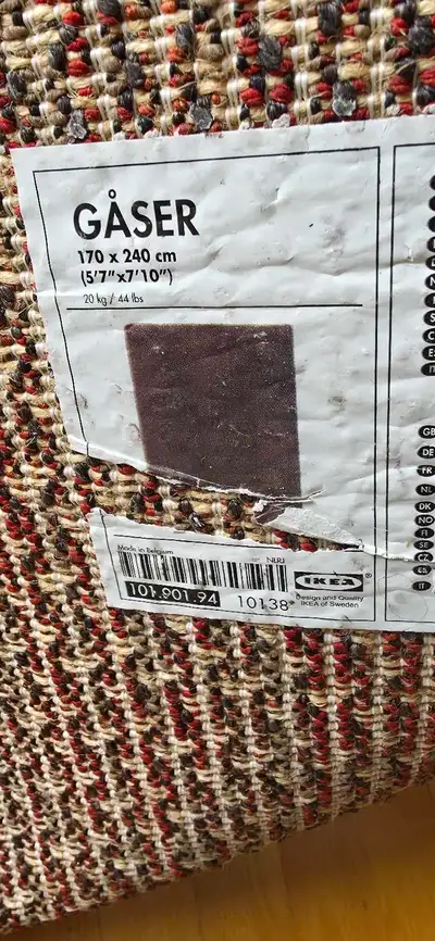 Ikea gaser rug, View more