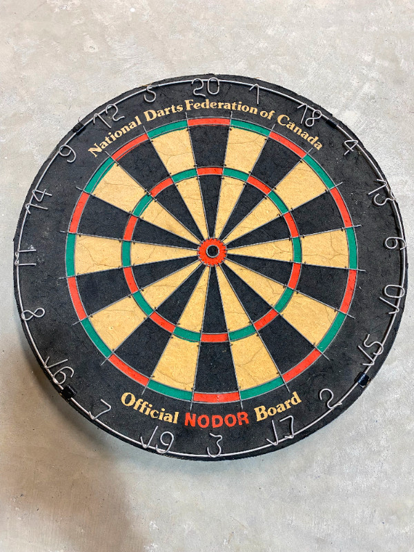 Official NODOR Dart Board & Darts in Other in Ottawa