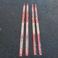 130 cm / 140cm Atomic Cross Country Skis with SNS PROFIL Binding