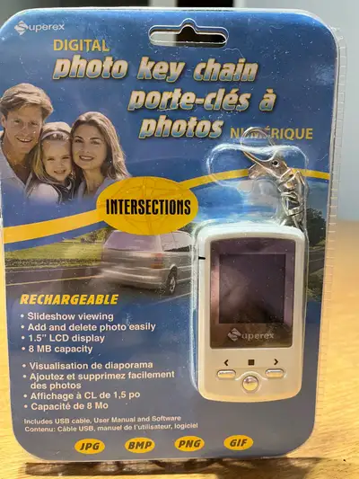 Digital Photo Key Chain, View more