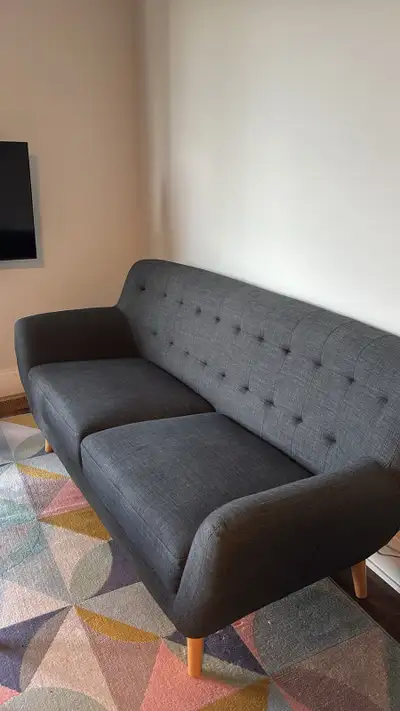 Structube 3 seater couch, View more