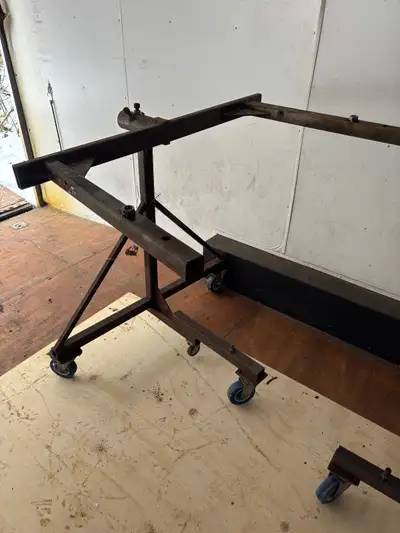 Rotisserie: heavy duty & home built. Previously used in the rotisserie restoration of both a 68 & 74...