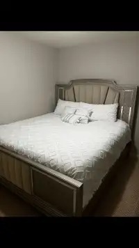 King size bed set 
