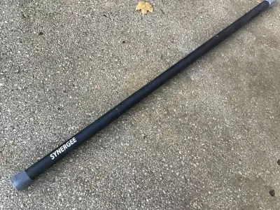 30 lb SYNERGEE Weighted Workout Bar, Black, View more