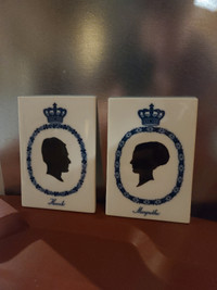 Royal Copenhagen Royal Silhouette Tiles Set